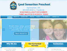 Tablet Screenshot of goodsamschool.com